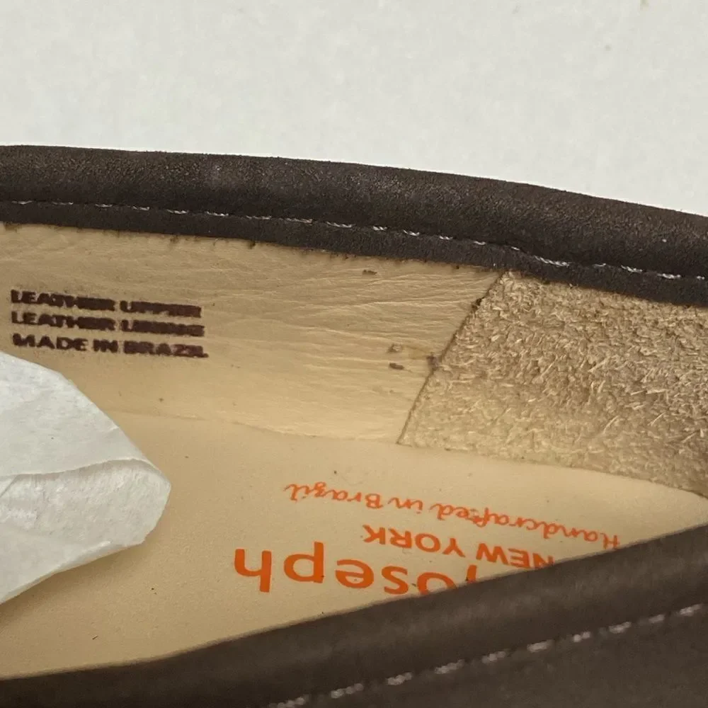 Marc Joseph New York Girl’s Brown Leather Madison Shoes Sz 1.5 NIB